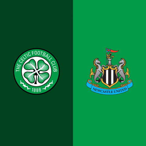 Celtic v Newcastle, Jul 19, 2025, Text and image
